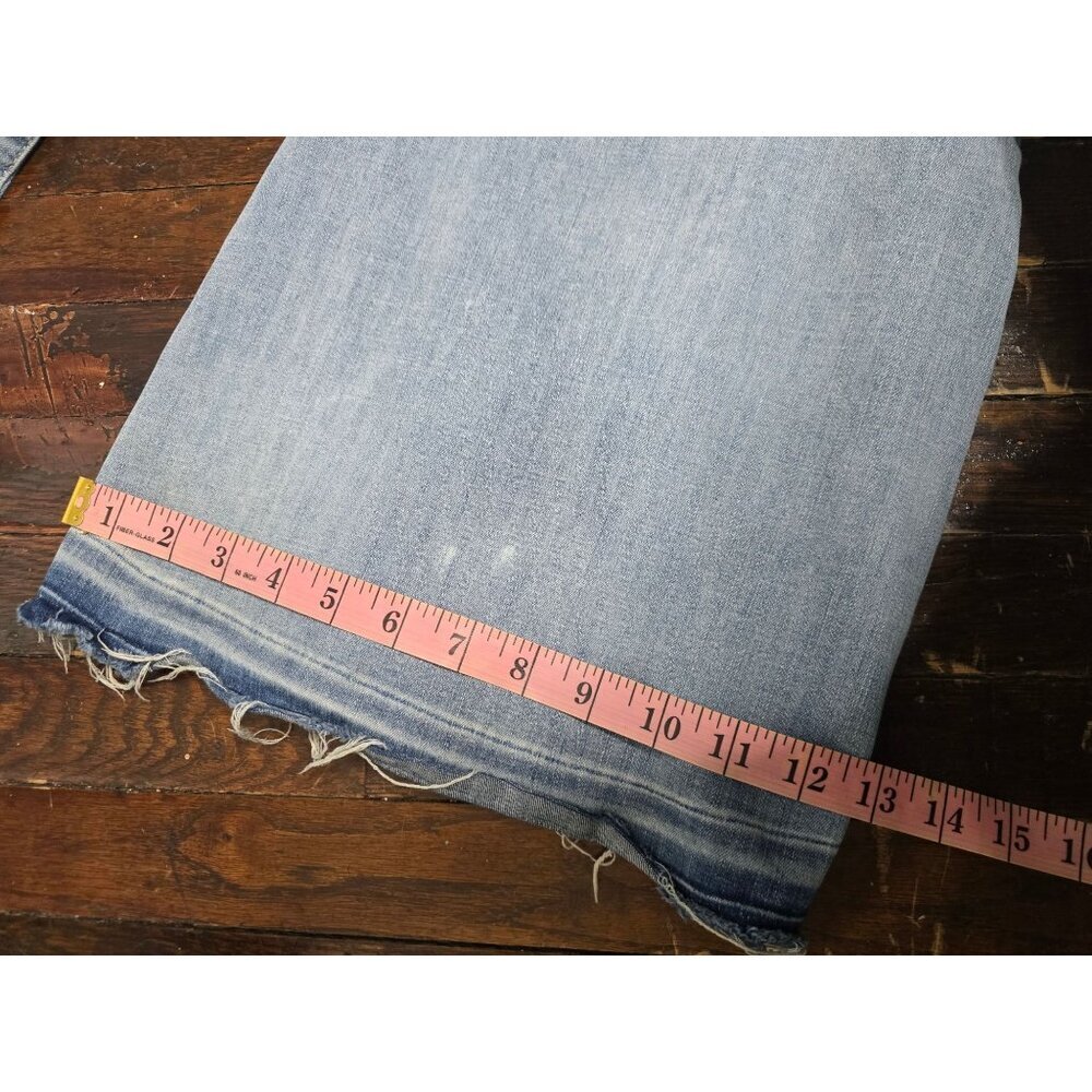 We The Free Irreplaceable Bell Bottom Button Fly Jeans Free People size 31 - Picture 11 of 13